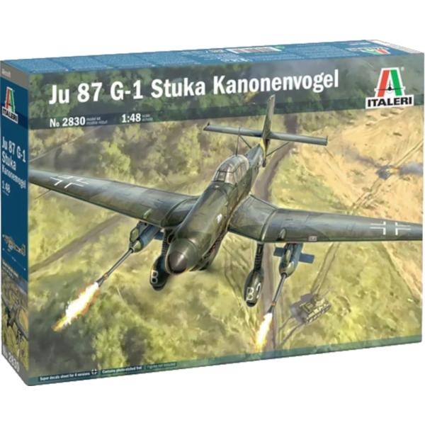 イタレリ(ITALERI) タミヤ 1/48 飛行機シリーズ No.2830 Ju87 G-1 スツ...