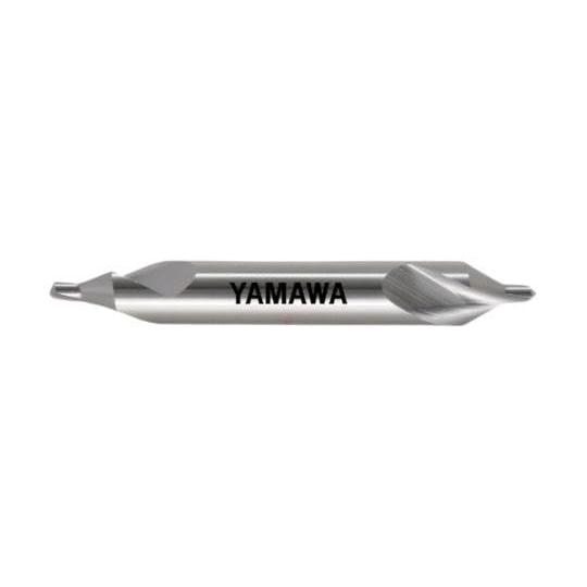 ヤマワ 強ねじれ溝Ａ形６０° センタ穴ドリル ＣＥ−Ｓ ０．９Ｘ６０°Ｘ４ CE0.9