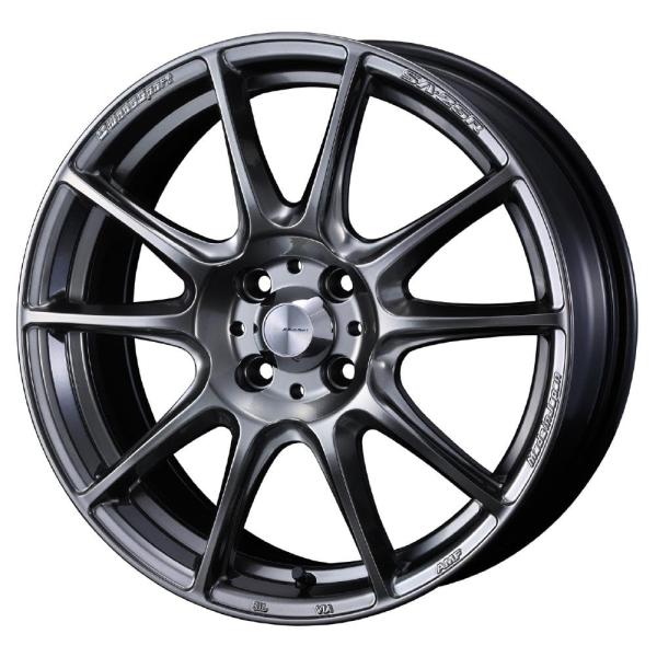 ウェッズ(WEDS) SA25R 17インチ 4H PCD100 7.0J +43 PSB 【007...