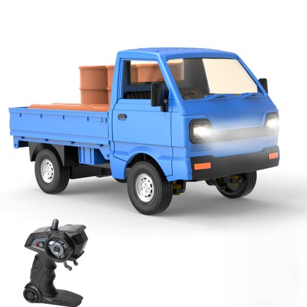 ラジコン トラック 軽トラ 1/16 ラジコンかー RCカー おもちゃ DIY可能 操作時間60分 ...