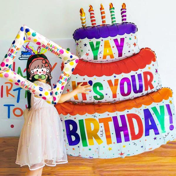 誕生日バルーン 風船 バースデー 飾り付け 誕生日グッズ バースデーバルーン 誕生日 バルーン ケー...