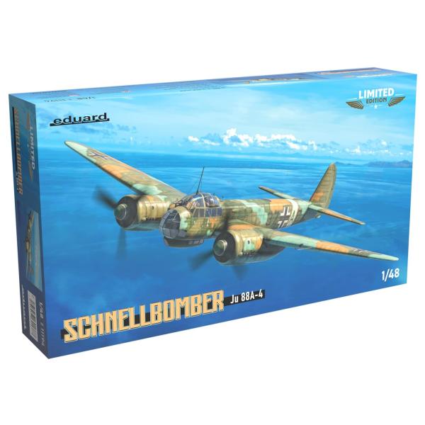 エデュアルド 1/48 リミテッドエディション シュネルボンバー Ju88A-4 プラモデル EDU...