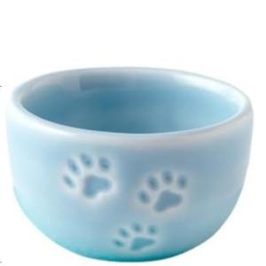 あしあとペット仏具水入れ (ブルー)057-0214A