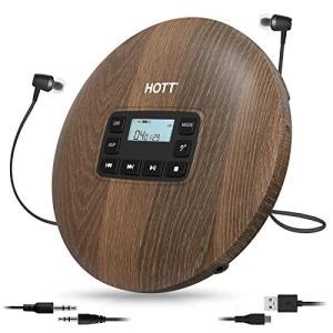 ポータブルCDプレーヤー コンパクト HOTT CD611 小型