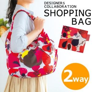 折りたたみ ショッピングバッグ 2way マチ付き｜select-coco10