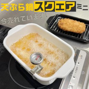 【おまけ特典付】富士ホーロー 角型天ぷら鍋 i...の詳細画像2
