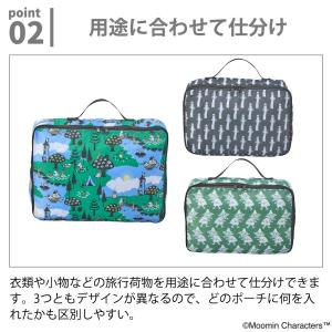 ムーミン トラベルインナーケース 3点セット ...の詳細画像2