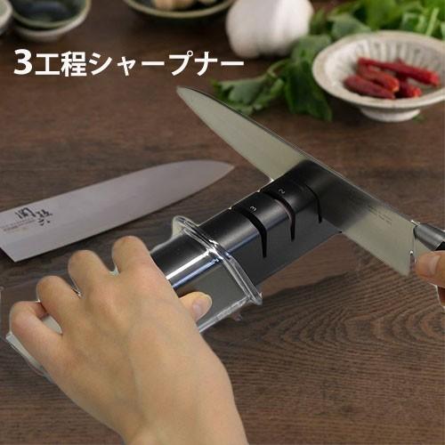 包丁研ぎ器 関孫六 シャープナー ダイヤモンド &amp; セラミック 貝印 KAI 日本製 AP0308