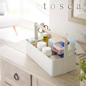 山崎実業 tosca ツールボックス トスカ L ホワイト 小物入れ 収納 2312｜select-coco10