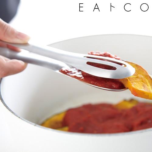 トング ステンレス イイトコ EAトCO ハサム スリット入り ヨシカワ 日本製 AS0011