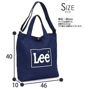 Lee リー 2WAY トートバッグ ショルダ...の詳細画像2
