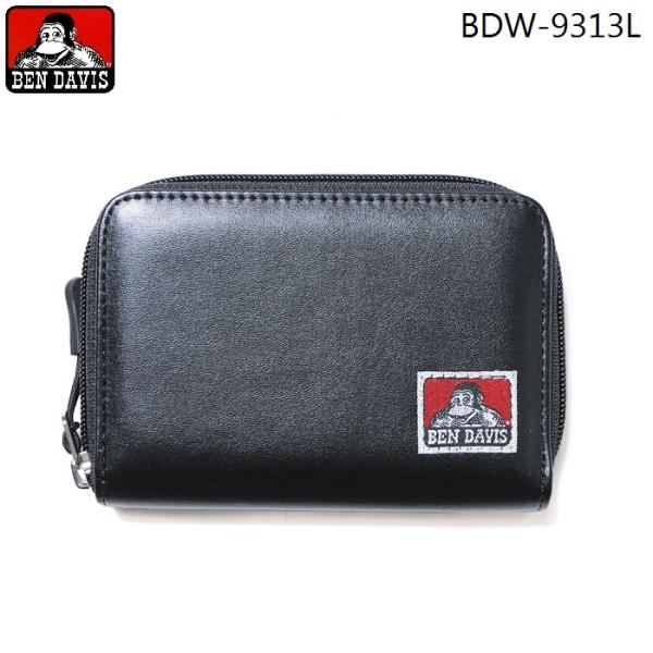 BEN DAVIS ベンデイビス ラウンドファスナー 二つ折り財布 メンズ レディース ショートウォ...