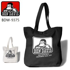 BEN DAVIS ベンデイビス ラージ トートバッグ 大容量 綿 メンズ レディース 肩がけバッグ ビッグトートバッグ 大きめサイズ BDW-9375｜select-en