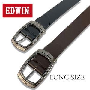 EDWIN エドウィン 40mm ロングサイズ レザーベルト 本革 カジュアル ビジネス 紳士 メンズ レディース ED-3941｜TE@M SELECT