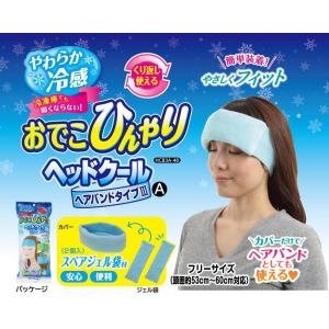ヘッドクール ヘアバンドタイプ3 スペアジェル...の詳細画像2