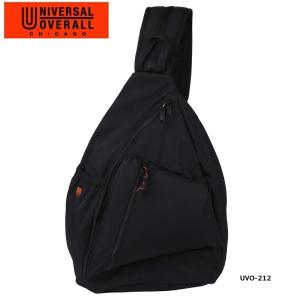 UNIVERSAL OVERALL ユニバーサルオーバーオール おにぎりワンショルダーバッグ 15L ボディバッグ 縦型 レディース メンズ 斜めがけ UVO-212｜select-en