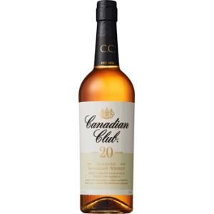 ウイスキー カナディアンクラブ 20年 並行 箱付き 750ml