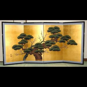 なお     屏風絵 (  不二寿  )   縦 174 ×  横 180 なお様専用 屏風絵 ( 不二寿 ) 縦 174 × 横 180