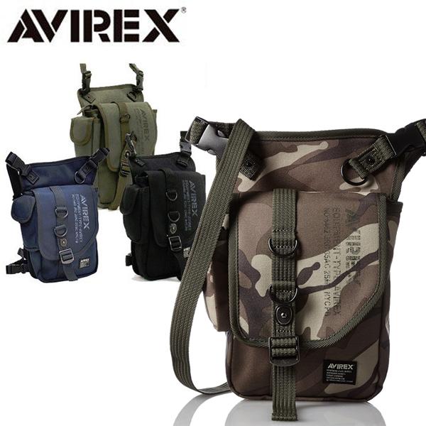 アビレックス イーグル レッグバッグ ワンショルダー メンズ レディース 全4色 AVIREX AV...