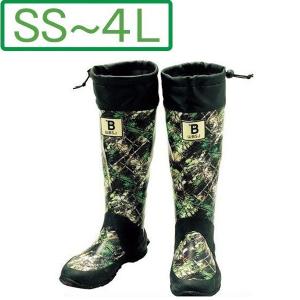 日本野鳥の会 バードウォッチング長靴 折りたたみ カモフラ 23cm-29cmレインブーツ メンズ レディース 迷彩