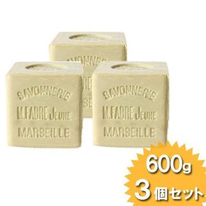 MARIUS FABRE（マリウスファーブル） サボンドマルセイユ オリーブ ビッグキューブギフト 600g×3個セット 石けん 石鹸｜select-mofu-y