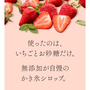かき氷シロップ いちご味 180ml 無添加 ...の詳細画像2