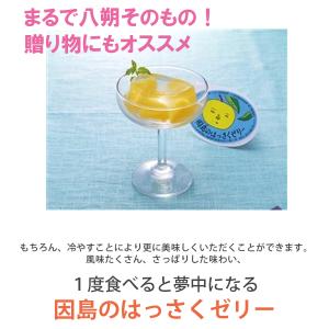 因島 はっさくゼリー 72個セット 八朔果肉入...の詳細画像3