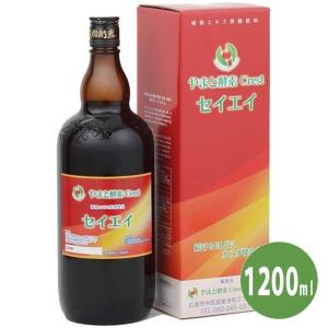 酵素ドリンク 大和酵素 セイエイ 1200ml ファスティングダイエット 健康食品 やまと酵素クレスト｜select-mofu-y