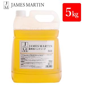 ジェームズマーティン 薬用泡ハンドソープ(無香料) 5kg 詰替用 殺菌 消毒 保湿 JAMES MARTIN｜select-mofu-y