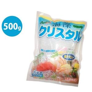 海藻クリスタル 海藻麺 500g 国産 低カロリー 食物繊維 無添加 アルギン酸 置き換えダイエット｜select-mofu-y