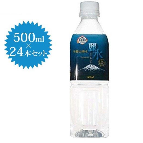 保存水 ミネラルウォーター カムイワッカ麗水 15年保存可能 500ml×24本セット ペットボトル...