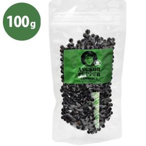 生アンコールペッパー 100g カンボジア産 生胡椒 コショウの塩漬け 調味料 塩蔵ブラックペッパー