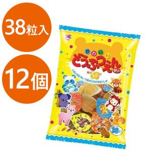 エースベーカリー どうぶつえんゼリー 38粒入り×12袋セット 5種アソート フルーツゼリー 果物 菓子｜select-mofu-y