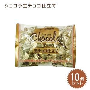 ショコラ生チョコ仕立て 10袋セット チョコレート 大容量 チョコレート バレンタイン 配る 個装 可愛い ばら撒き お徳用｜select-mofu-y