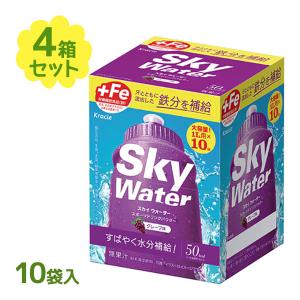 1L用 クラシエ　スカイウォーター　スポーツドリンクパウダー　1L用　グレープ味　 20g ×10袋 ×２個セット