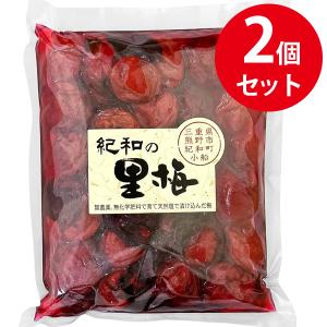 梅干し 無添加 紀和の里梅 500g×2個セット  しそ漬け 無添加  国産 無農薬