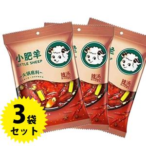 鍋の素 小肥羊辣湯火鍋底料 235g×3個セット なべスープ 中華調味料 シャオフェイヤン しゃぶしゃぶ 料理の素 辛口