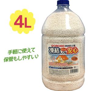凍結防止剤 凍結してもササっと安心 4L 塩化カルシウム
