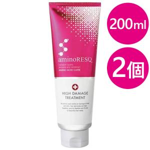 ハイダメージトリートメント アミノレスキュー ヘアパック 200g ヘアケア ダメージ補修 洗い流すトリートメント メンズ レディース aminoRESQ｜select-mofu-y
