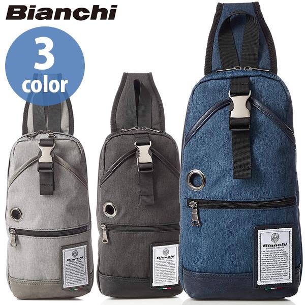 Bianchi ビアンキ ボディバッグ メンズ ミニワンショルダーバッグ 全3色 レディース 旅行 ...