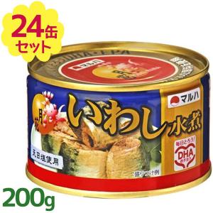 マルハニチロ 月花 いわし水煮 200g×24個セット 缶詰 鰯 イワシ EPA DHA ギフト 非常食 長期保存食 みず煮