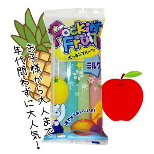 マルゴ食品 ポッキンフルーツミルク 8本×16...の詳細画像1