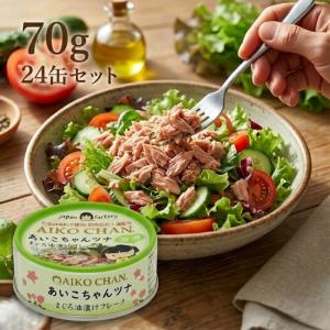 伊藤食品 ツナ缶 鮪ライトツナフレーク 油漬け(金) 70g×24個セット