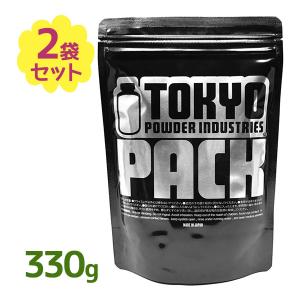 東京粉末 BLACK PACK LARGE 330g 2個セット ピュアブラック チョークパウダー クライミング 滑り止め ボルダリング 無香料｜ライフスタイル&生活雑貨のMofu