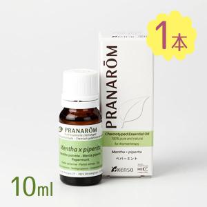 アロマオイル プラナロム ペパーミント 10ml エッセンシャルオイル 精油 植物由来 リフレッシュ 香り フレグランス P-119｜select-mofu-y
