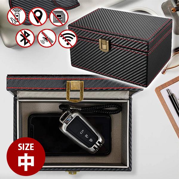 スマートキー 2個収納 キーケース 車 リレーアタック防止 電波遮断 ボックス クレジットカード ス...