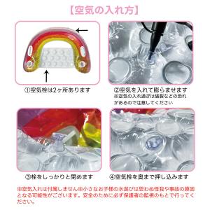 浮き輪 レインボー 虹色 大人 子供 #110...の詳細画像4