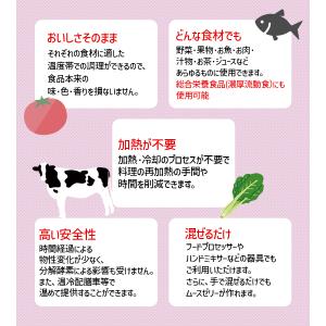 介護食 とろみ とろみ剤 ゲル化剤 ミキサーゲ...の詳細画像3