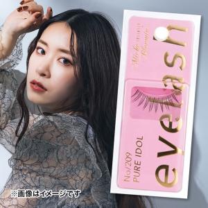 つけまつげ ミッシュブルーミン No.209 ピュアアイドル ウエルネスボーテ INFINITY まつげ つけま 束 束感まつ毛 ナチュラル グルー付き｜select-mofu-y