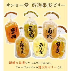 サンヨー堂 甘夏、西洋梨、白桃、三種果実、葡萄...の詳細画像1
